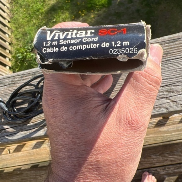 EUC‎ Vivitar SC-1 Sensor Cord 1.2m Original Box 🔥(S) - Picture 2 of 7